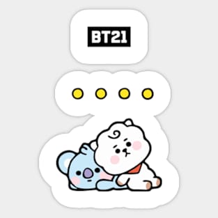 bt21 bts exclusive design 8 Sticker